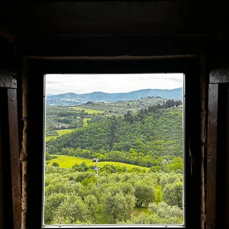 شقة Tuscan Medieval Tower Rosano (Florence)